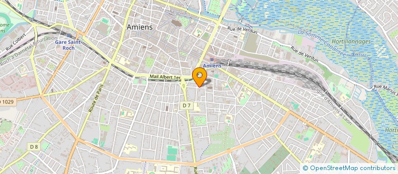 localisation de l'entreprise CODE B@RT CREATION à AMIENS