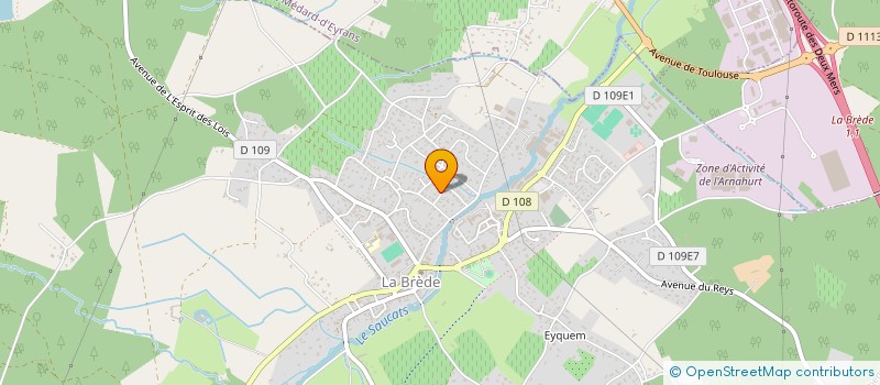 localisation de l'entreprise CODE BIGS  LA BREDE