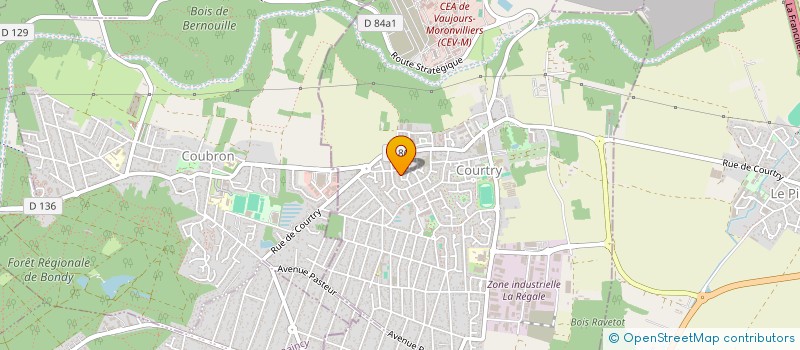 localisation de l'entreprise CODE COULEUR à BAGNOLET