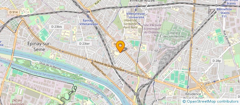 localisation de l'entreprise CODE CRAFTERS à EPINAY-SUR-SEINE