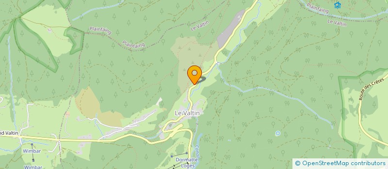 localisation de l'entreprise CODE.FR  LE VALTIN