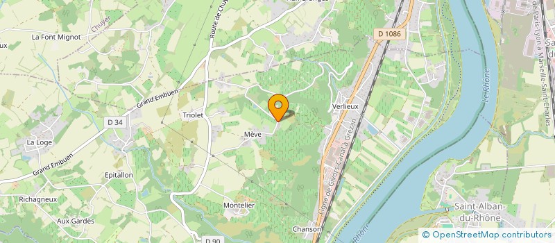 localisation de l'entreprise CODE ON DEMAND  CHAVANAY