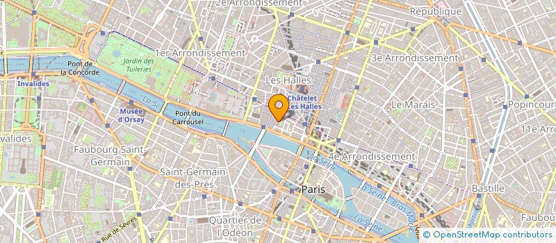 localisation de l'entreprise CODE PERSO à PARIS