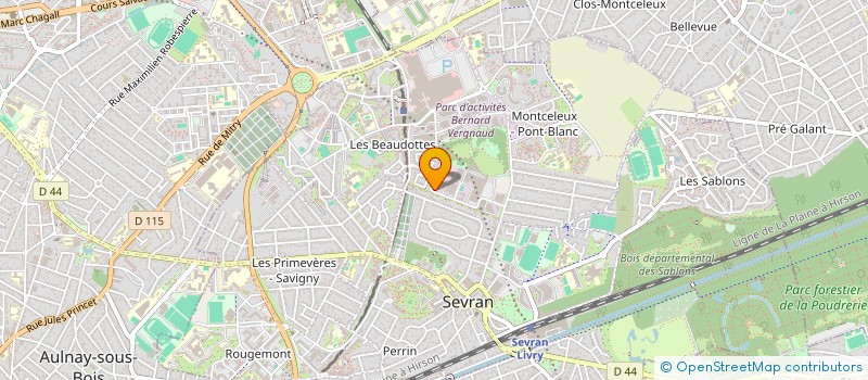 localisation de l'entreprise CODE SEVRAN à SEVRAN