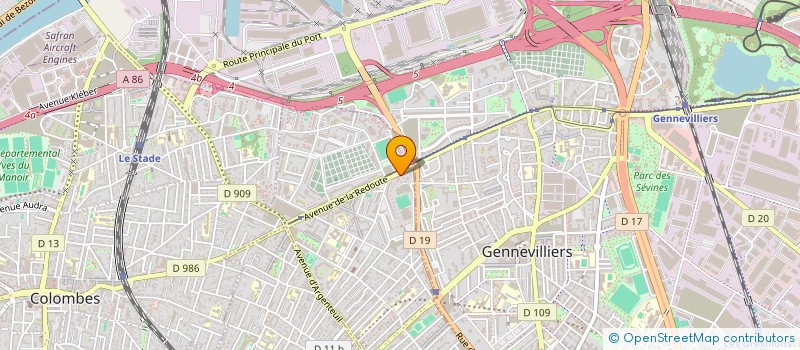 localisation de l'entreprise CODE SUR PLACE  ASNIERES-SUR-SEINE