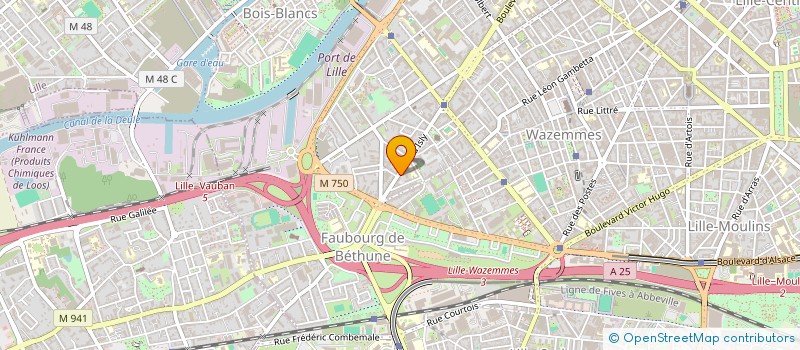 localisation de l'entreprise CODEA CORP à LILLE