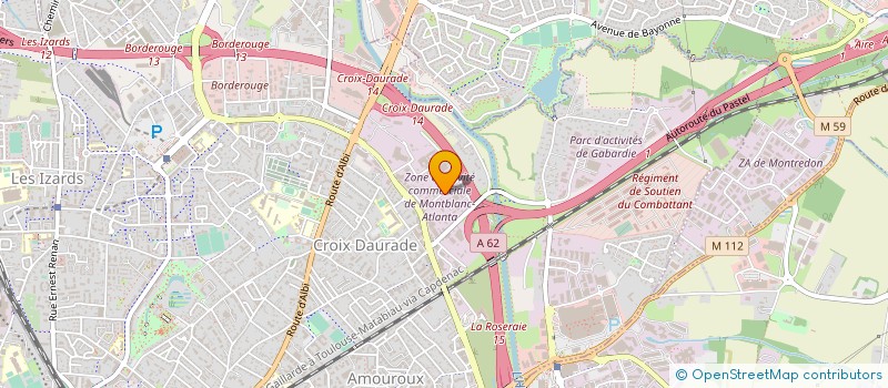 localisation de l'entreprise CODEAF à TOULOUSE