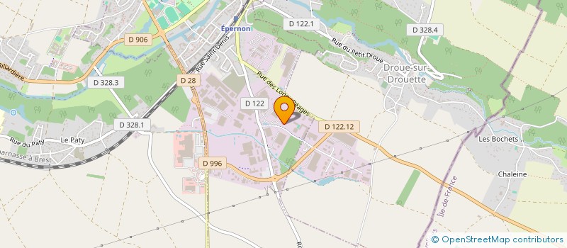 localisation de l'entreprise CODEAL FONCIERE à EPERNON
