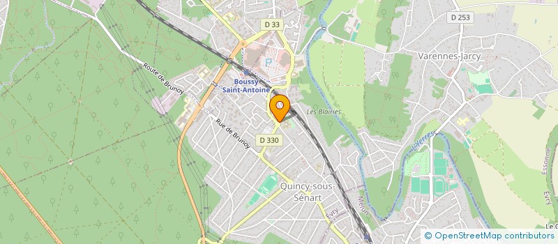 localisation de l'entreprise CODEBOMALP à QUINCY-SOUS-SENART