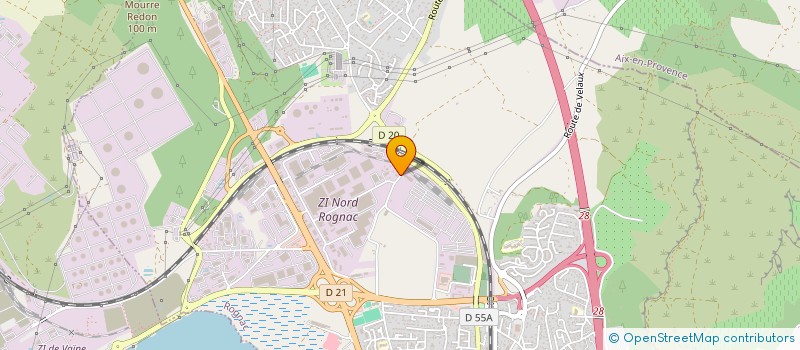 localisation de l'entreprise CODECO NETTOYAGE  ROGNAC