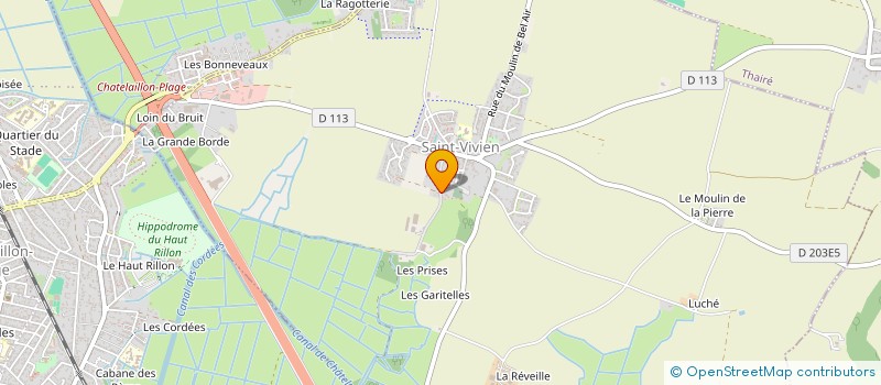 localisation de l'entreprise CODECOM à SAINT-VIVIEN