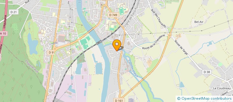 localisation de l'entreprise CODECOM à CHATELLERAULT