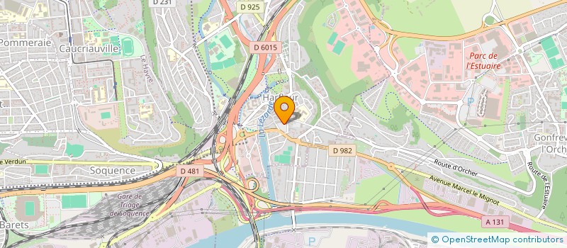 localisation de l'entreprise CODEDO  HARFLEUR