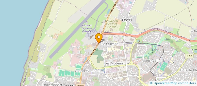 localisation de l'entreprise CODEFI SAS à LE HAVRE