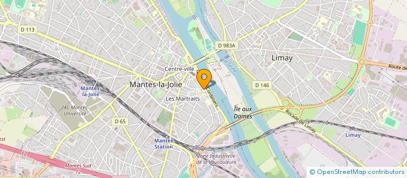 localisation de l'entreprise CODEHANDLER  MANTES-LA-JOLIE