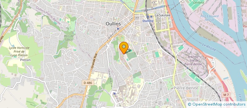 localisation de l'entreprise CODEIPAC à OULLINS-PIERRE-BENITE