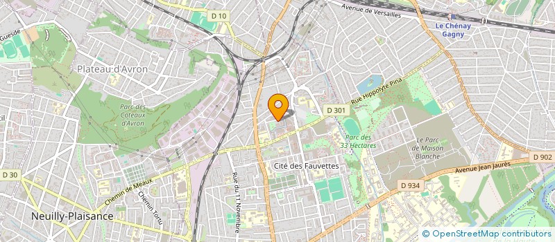 localisation de l'entreprise CODELAB  NEUILLY-SUR-MARNE