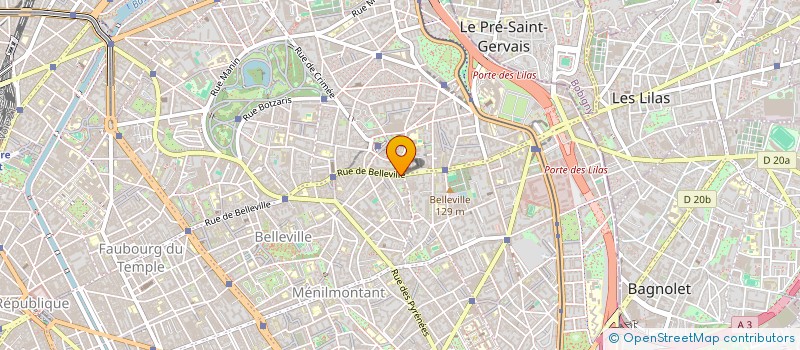 localisation de l'entreprise CODELEC à PARIS