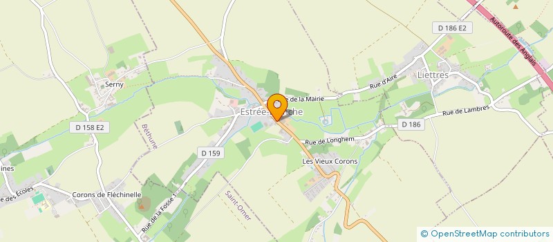localisation de l'entreprise CODELICE à ESTREE-BLANCHE