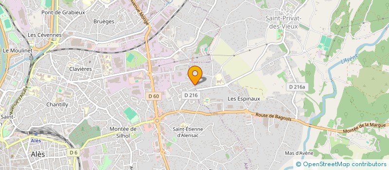 localisation de l'entreprise CODEMA  SAINT-PRIVAT-DES-VIEUX