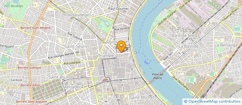 localisation de l'entreprise CODEME à BORDEAUX