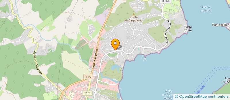 localisation de l'entreprise CODEMI à PORTO-VECCHIO