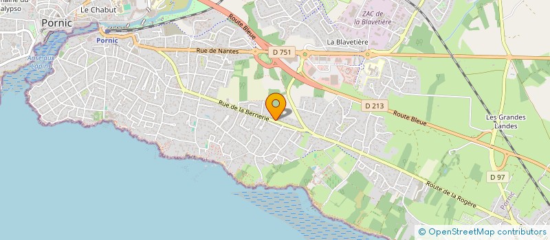 localisation de l'entreprise CODENTEG IMMO  PORNIC