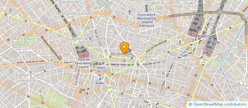 localisation de l'entreprise CODEPRIM INTERNATIONAL à PARIS