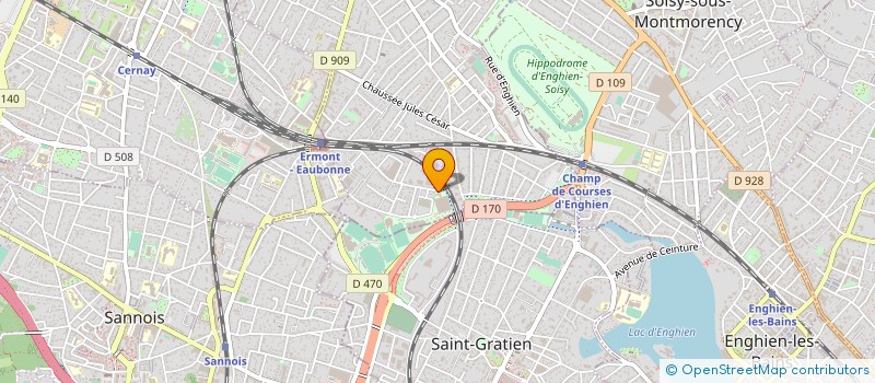 localisation de l'entreprise CODERANDO 95-CDLPA à EAUBONNE