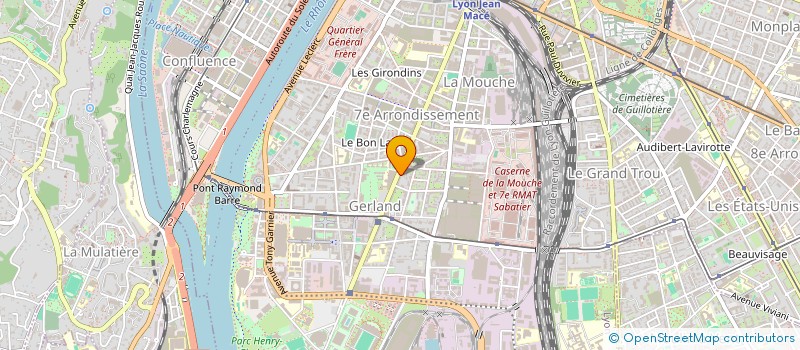 localisation de l'entreprise CODES SOURCE à LYON