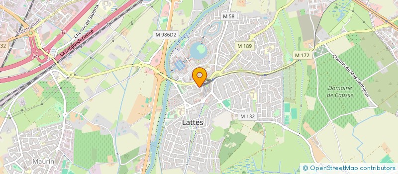 localisation de l'entreprise CODESH à LATTES