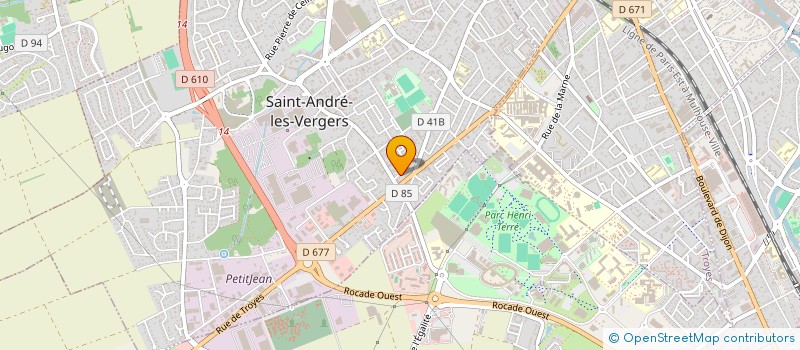 localisation de l'entreprise CODESOURCING  SAINT-ANDRE-LES-VERGERS