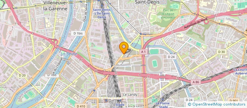 localisation de l'entreprise CODET à SAINT-DENIS