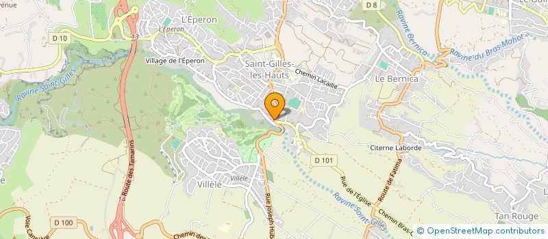 localisation de l'entreprise CODETOUR - COMPAGNIE DE DEVELOPPEMENT TOURISTIQUE à SAINT-PAUL