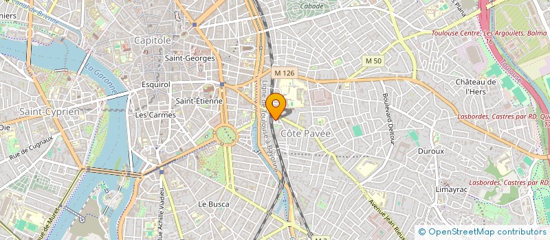 localisation de l'entreprise CODEURS LPC 31 à TOULOUSE