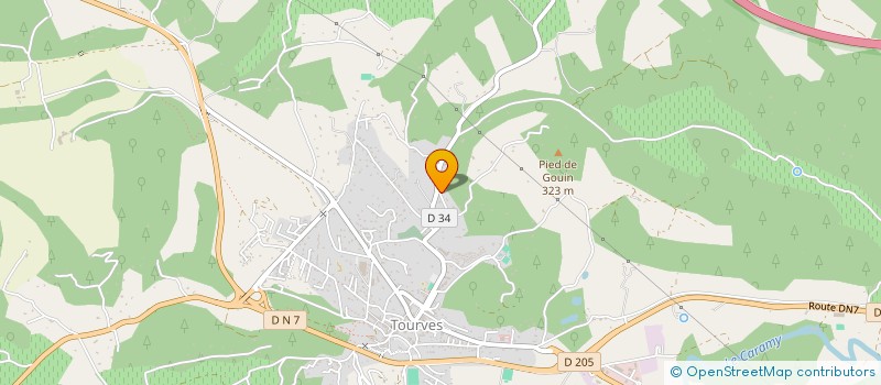 localisation de l'entreprise CODEV IMMO à TOURVES