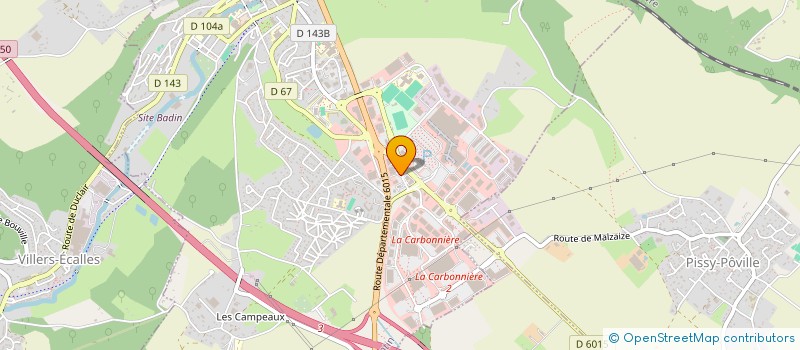 localisation de l'entreprise CODEV INVESTISSEMENTS à ROUEN