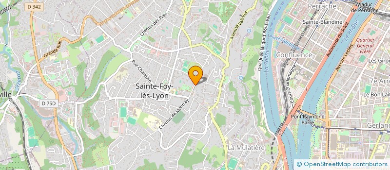 localisation de l'entreprise CODEVAC CONSULTANTS à VILLEURBANNE
