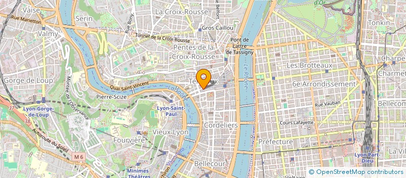 localisation de l'entreprise CODEVELOPPER à LYON