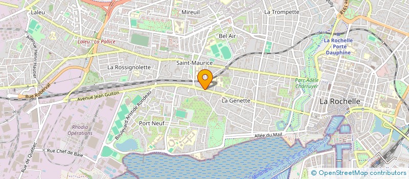 localisation de l'entreprise CODEVEX AUDIT  LA ROCHELLE