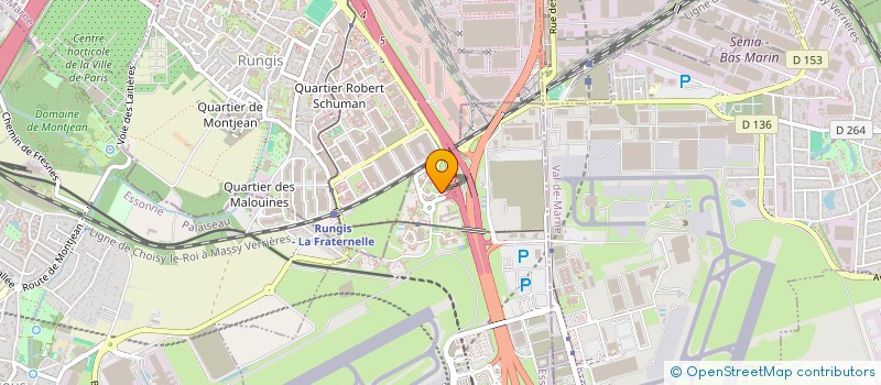localisation de l'entreprise CODEX à PARAY-VIEILLE-POSTE