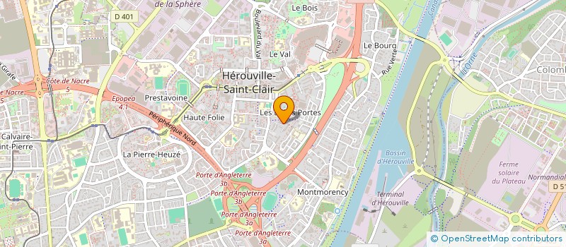 localisation de l'entreprise CODEX SIGMA  HEROUVILLE-SAINT-CLAIR