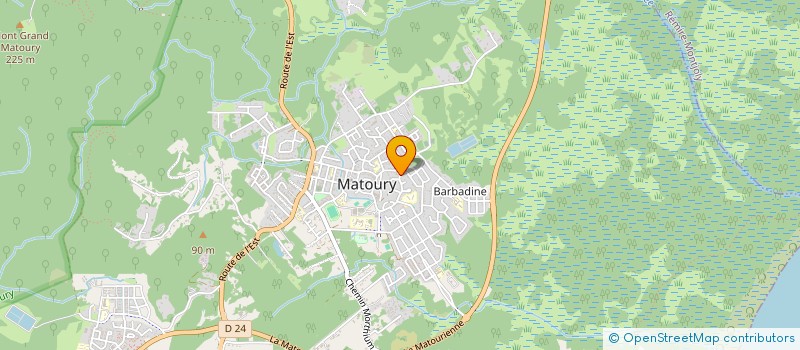 localisation de l'entreprise CODEXMA à MATOURY