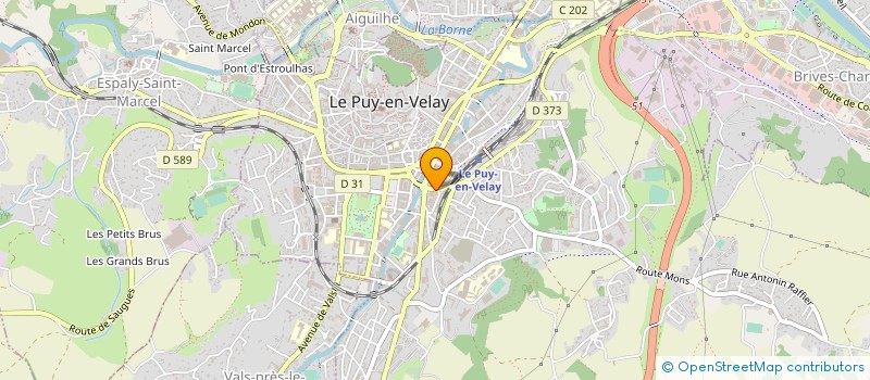 localisation de l'entreprise CODEXPRO à LE PUY-EN-VELAY