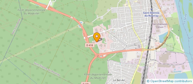 localisation de l'entreprise CODEXTIME à SAINT-ETIENNE-DU-ROUVRAY