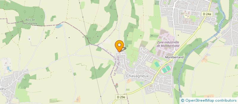 localisation de l'entreprise CODGENCY à CHARVIEU-CHAVAGNEUX