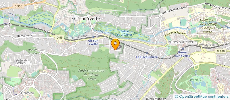 localisation de l'entreprise CODI à GIF-SUR-YVETTE