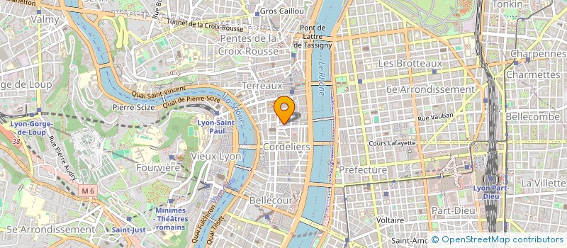localisation de l'entreprise CODIAC à LYON