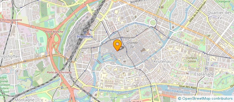 localisation de l'entreprise CODIAK à STRASBOURG