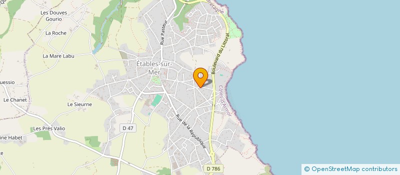 localisation de l'entreprise CODICOM FIBRE  BINIC-ETABLES-SUR-MER